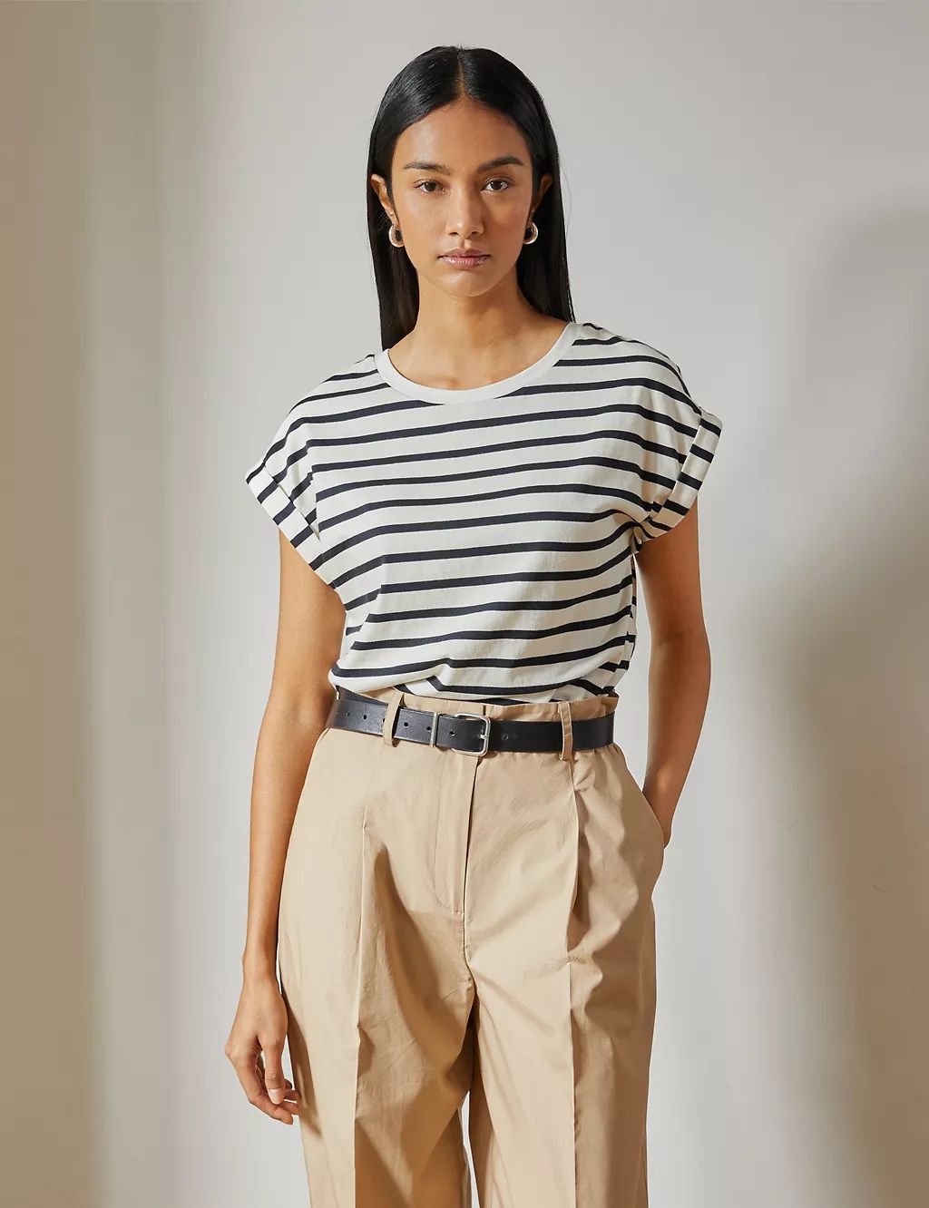 Organic Cotton Striped T-Shirt | Marks & Spencer (UK)