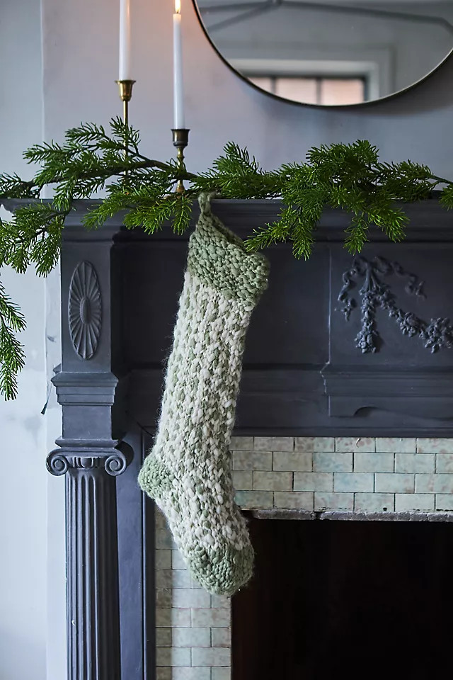 Herringbone Knit Stocking | Anthropologie (US)