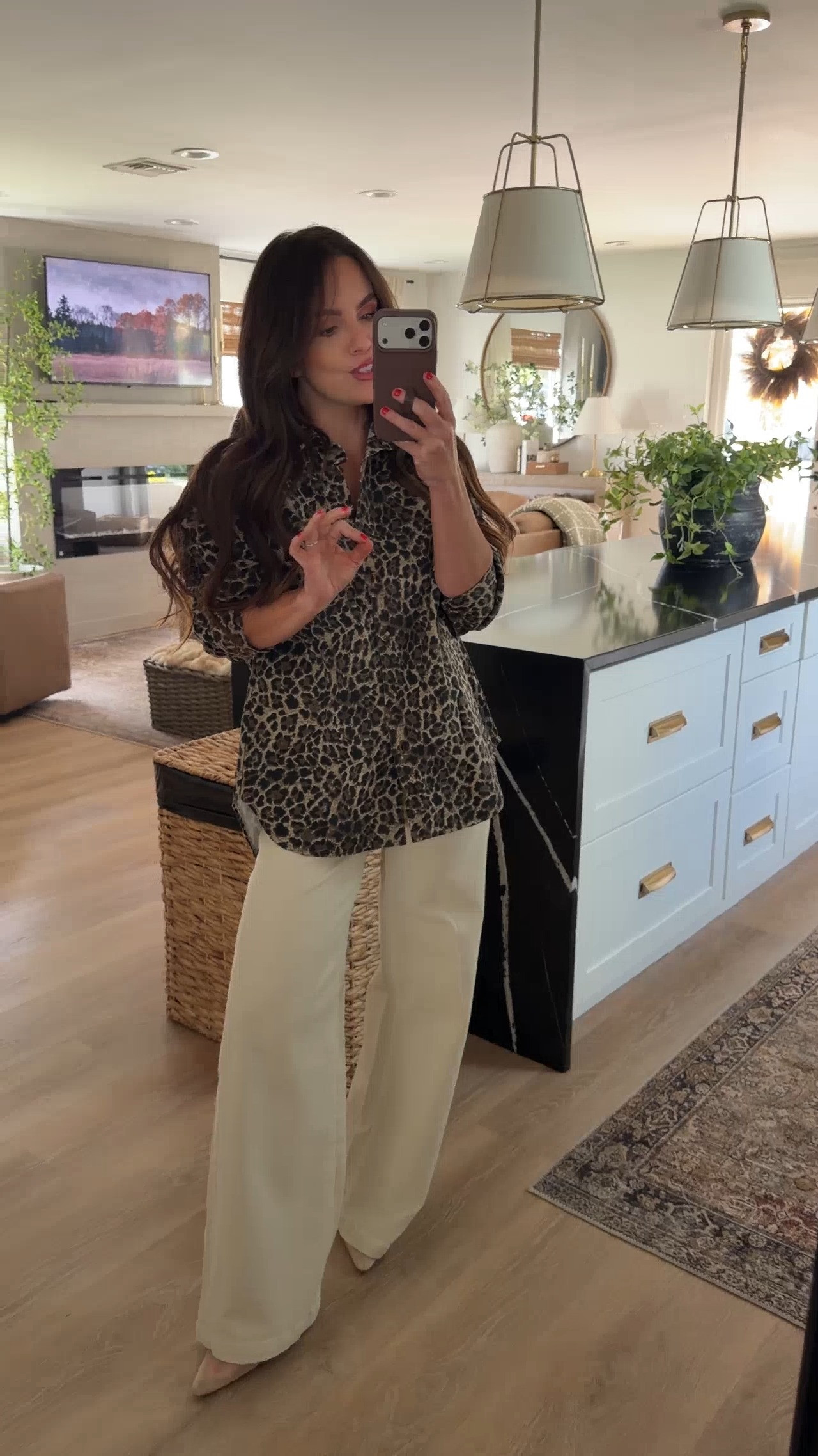 Prime Big Deal Days head-to-toe Amazon look ✨ Everything I’m wearing is on sale! Such an easy, elevated outfit you can dress up or down. Wearing a size small in the top and size 25 regular in the jeans.

Amazon Prime Big Deal Days outfit, Amazon fashion sale, Amazon fall outfit, women’s fall fashion, leopard print top, wide leg jeans, affordable Amazon outfit, elevated casual style, petite friendly fashion, Amazon fashion finds 

 #LTKootd #LTKSaleAlert #LTKPetite
