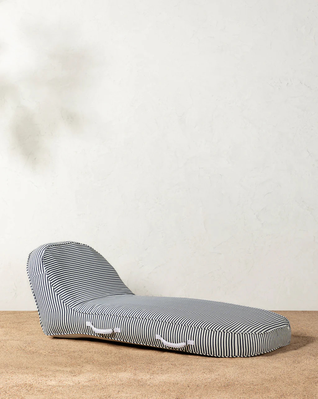 Navy Stripe Pool Lounger | McGee & Co.