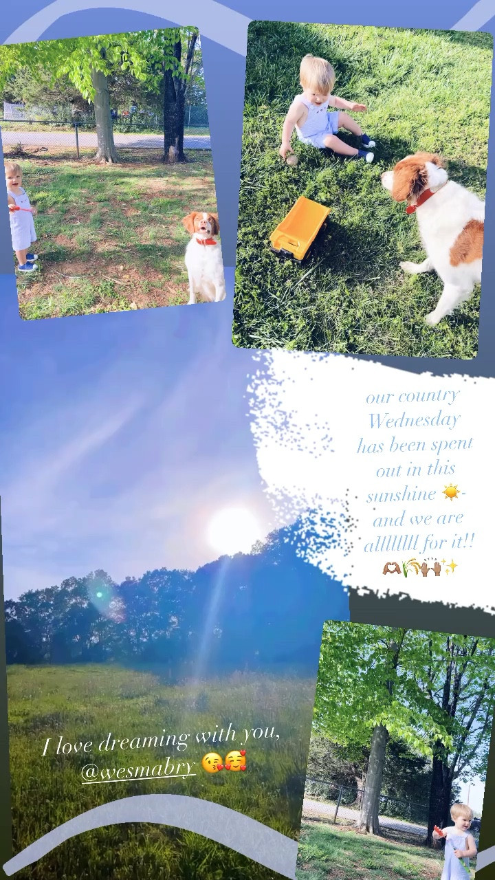 our country Wednesday has been spent out in this sunshine ☀️- and we are allllllll for it!!🫶🏽🌾🙌🏽✨


#LTKhome #LTKfamily #LTKbaby