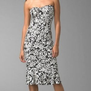 DVF SILK RIBBONS ALL OVER STRAPLESS DRESS | Poshmark