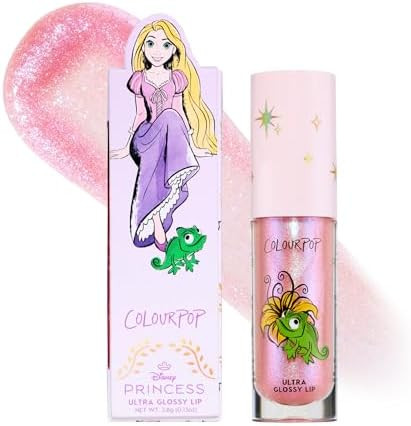 ColourPop x Disney Princess Ultra Glossy Lip Gloss - High-Shine, Non-Sticky & Hydrating Lip Gloss... | Amazon (US)