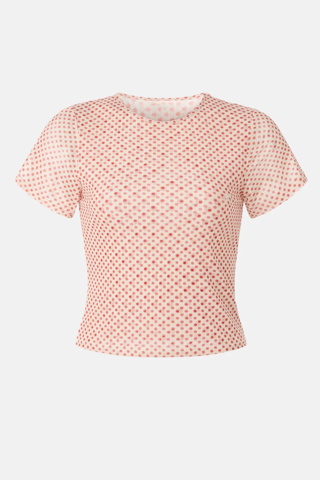 Polka Dot Mini Tee | Rent the Runway