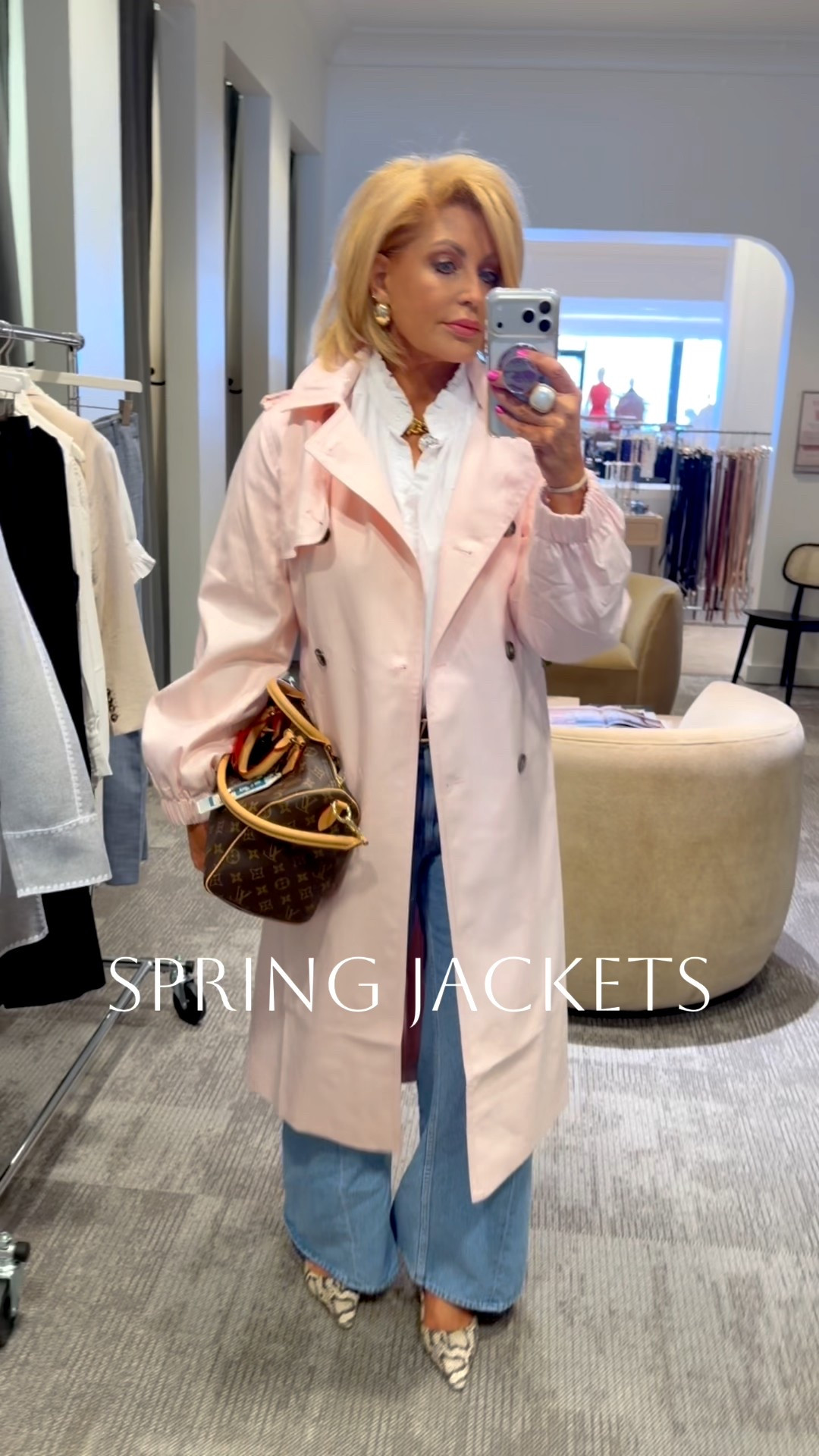Sizes I’m wearing 
Trench/med 
Jacket/sized up 1 size (8)

#LTKTravel #LTKgrwm #LTKdayinmylife