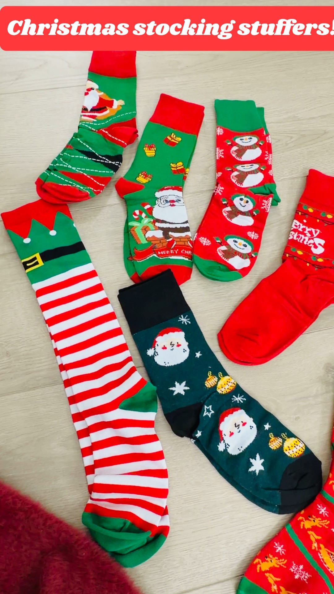 The best stocking stuffers are the most festive!🤗❤️🎅🎄These socks are $10-22 per set! Makes great gifts! Prime delivery gets it to you now!😉



#stockingstuffers #christmassocks #socks #holidaysocks #ltkunder30 #ltkfindsunder50 #ltkU #giftsforteens #giftsforstudents #amazon #amazonfinds

#LTKSeasonal #LTKHoliday #LTKGiftGuide