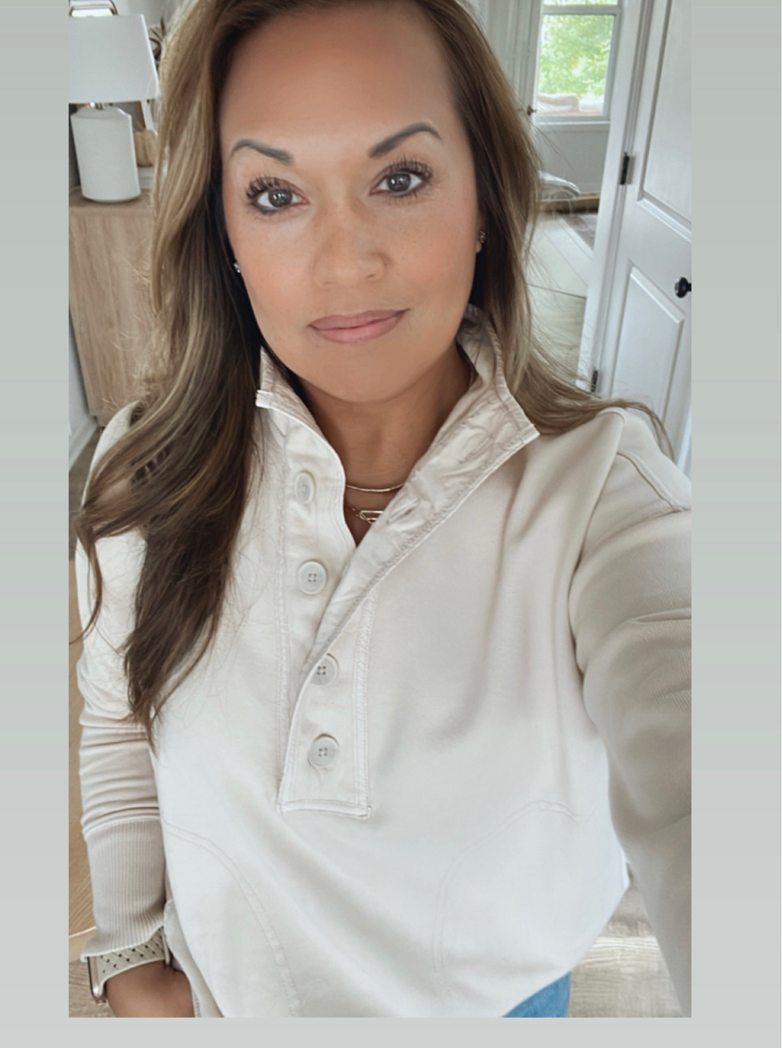 LOVE this comfy sweatshirt from aerie!! the collar on it is super cute and comes in multiple colors!! #sweatshirts #fall 

#LTKworkwear #LTKunder50 #LTKstyletip