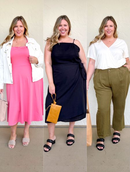 3 outfits from Able, an ethical clothing brand that I love so much! XXS-3X, I’m wearing a 2x and a 20 in these pieces but I could probably do the 1x. Use code ASHLEYD20 through July 31 for 20% off!! 

#LTKstyletip #LTKtravel #LTKcurves