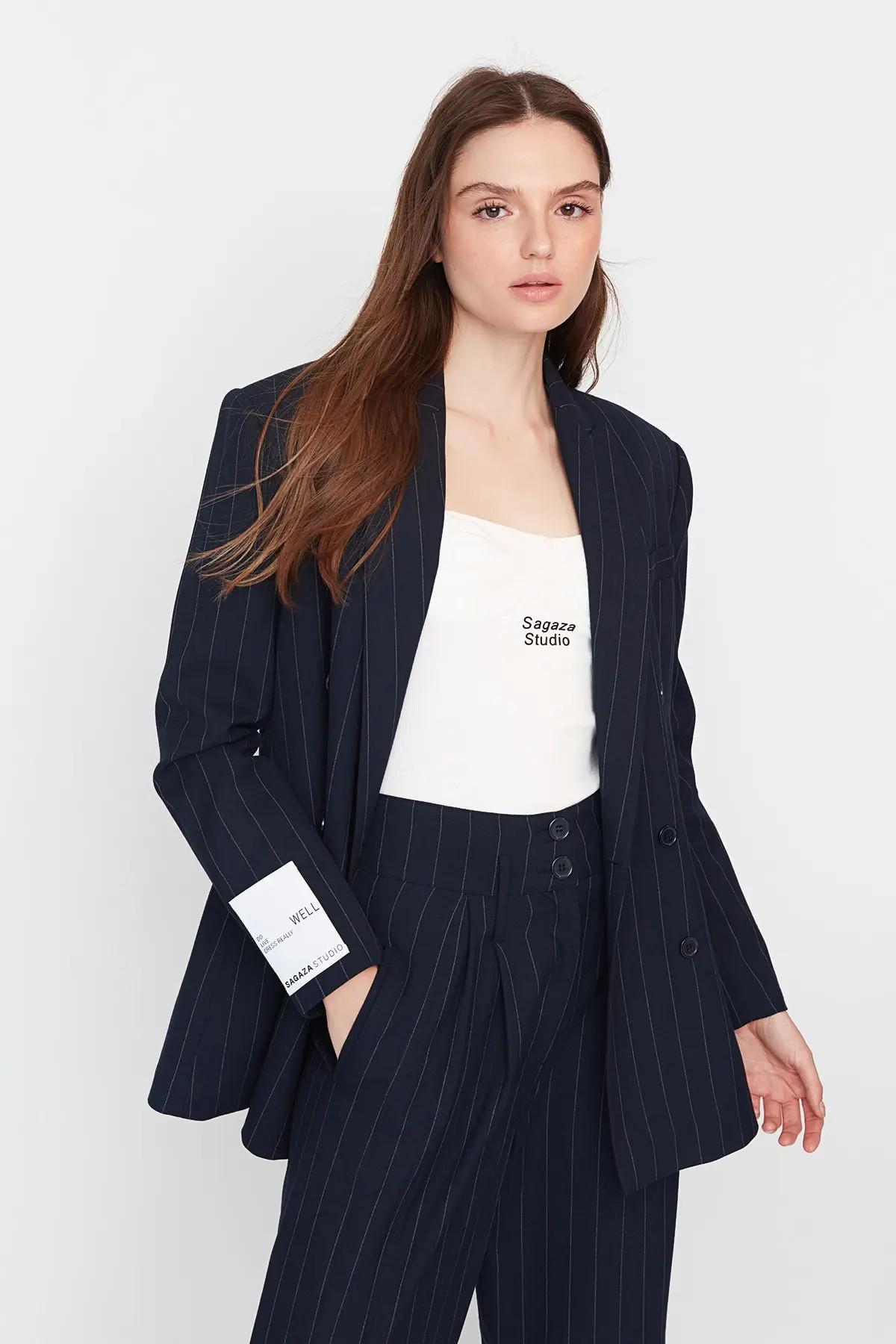 Trendyol Collection Jacke - Dunkelblau - Oversized Fast ausverkauft | Trendyol DE