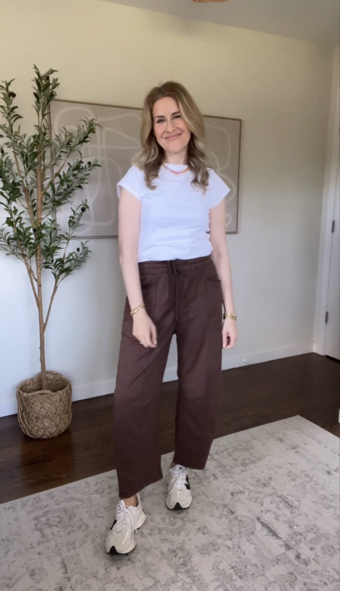 Walmart soft pull on pants, barrel
Sweatpants Free People look for less, true to size small. Love the fit, fabric and length! Great for spring. #walmartfashion