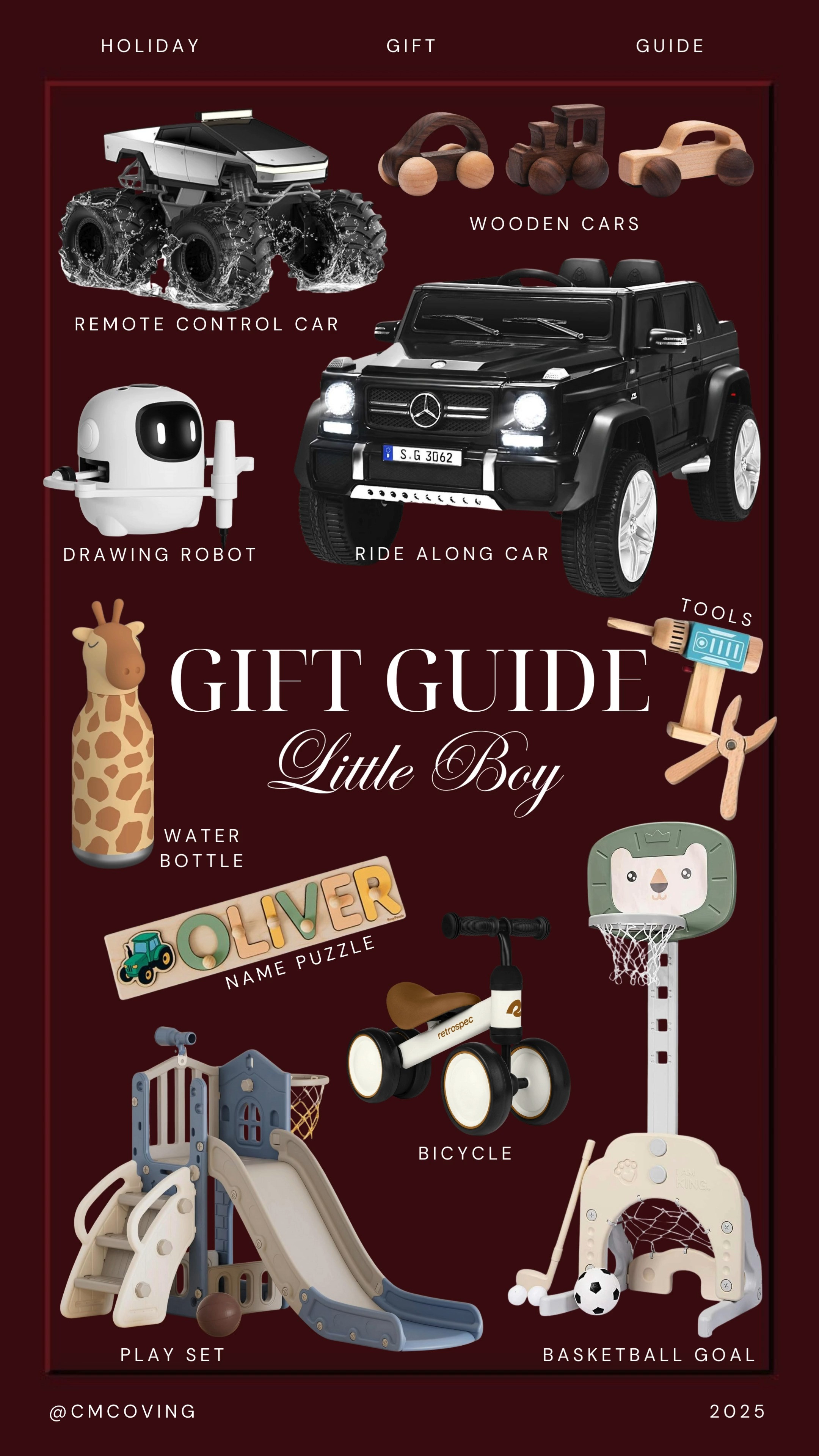 Gift Guide for Little Boy 🧸

Christmas gift, baby gifts, ride along car, little boy toys, kids toys, kids gifts, kids Christmas gift guide luxury gifts, black Friday, cyber Monday, kids bike 

 #LTKCyberWeek #LTKGiftGuide #LTKHoliday