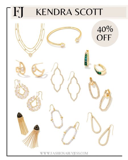 Shop this great Cyber Monday deal on these gorgeous Kendra Scott pieces! Perfect gifts for her this holiday season! Now 40% off! 

#LTKCyberweek #LTKHoliday #LTKGiftGuide