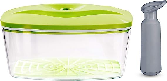 Dafi Vacuum Food Storage Container 90 fl oz with Manual Pump Lime Made In Europe BPA-Free | Amazon (US)