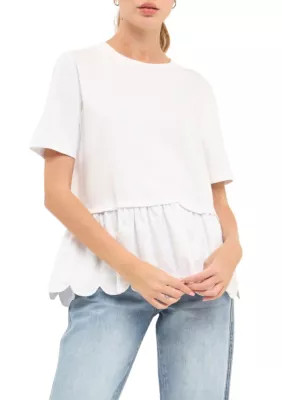 Scallop T-shirt | Belk