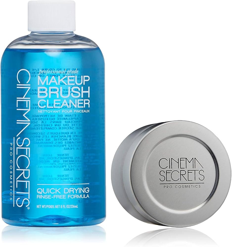 Cinema Secrets Professional Makeup Brush Cleaner Kit, 8 fl oz, Vanilla | Amazon (US)