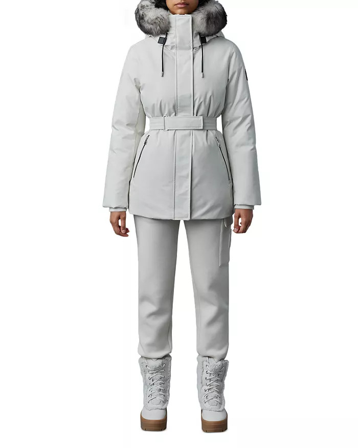 Jeni Down Jacket with Shearling Trim | Bloomingdale's (US)