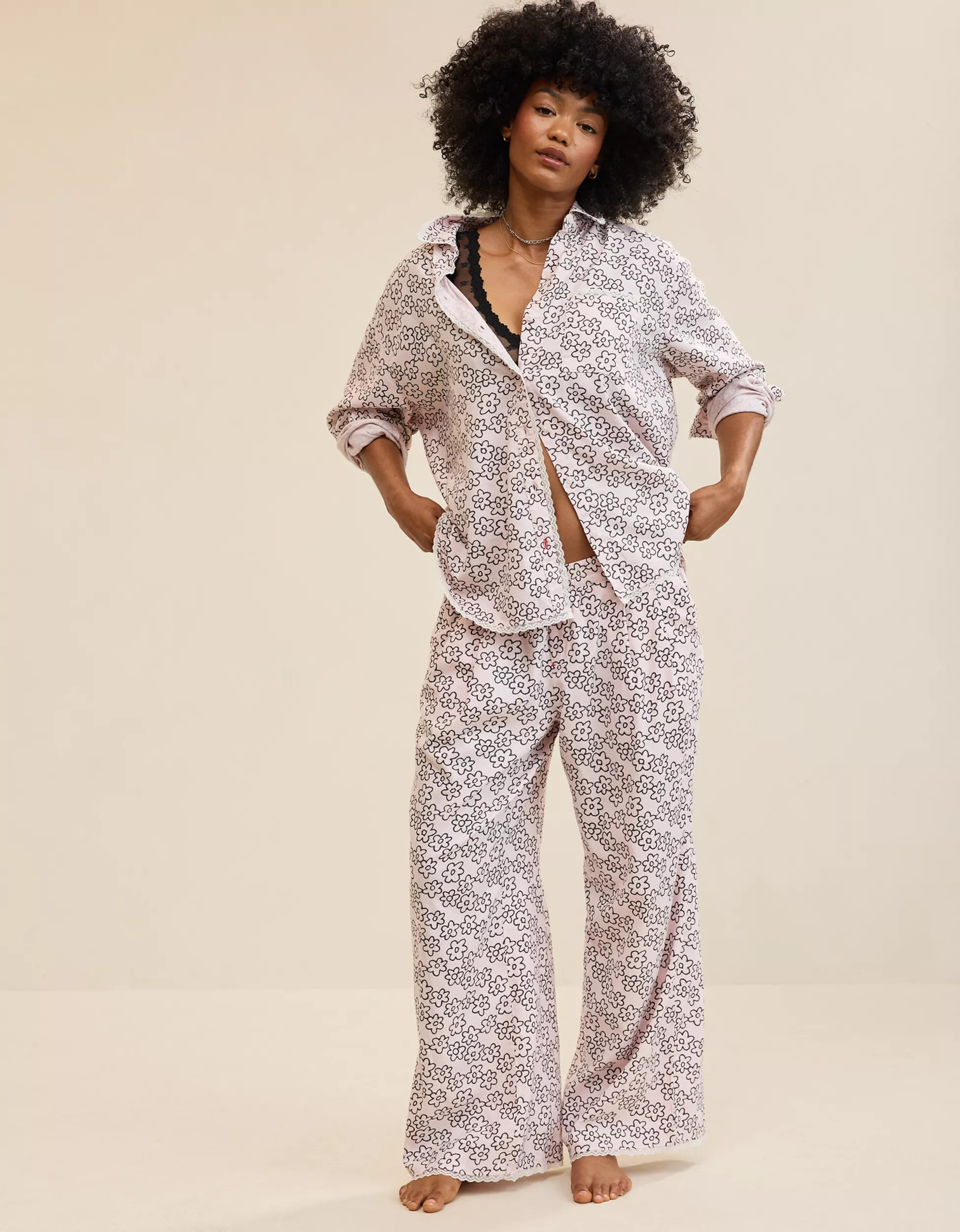 Aerie Street Flannel Trouser PJ | Aerie