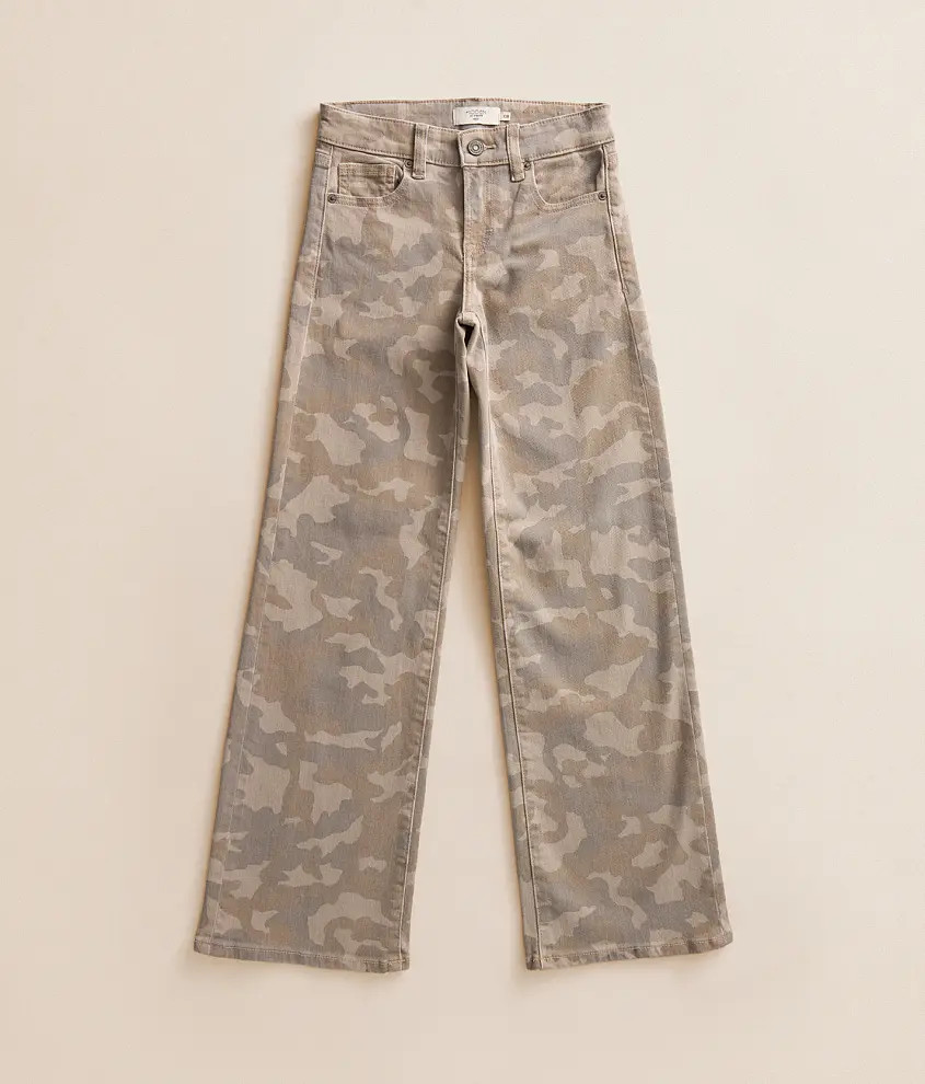 Girls - Mini Blake Camo Dad Stretch Jean | Buckle