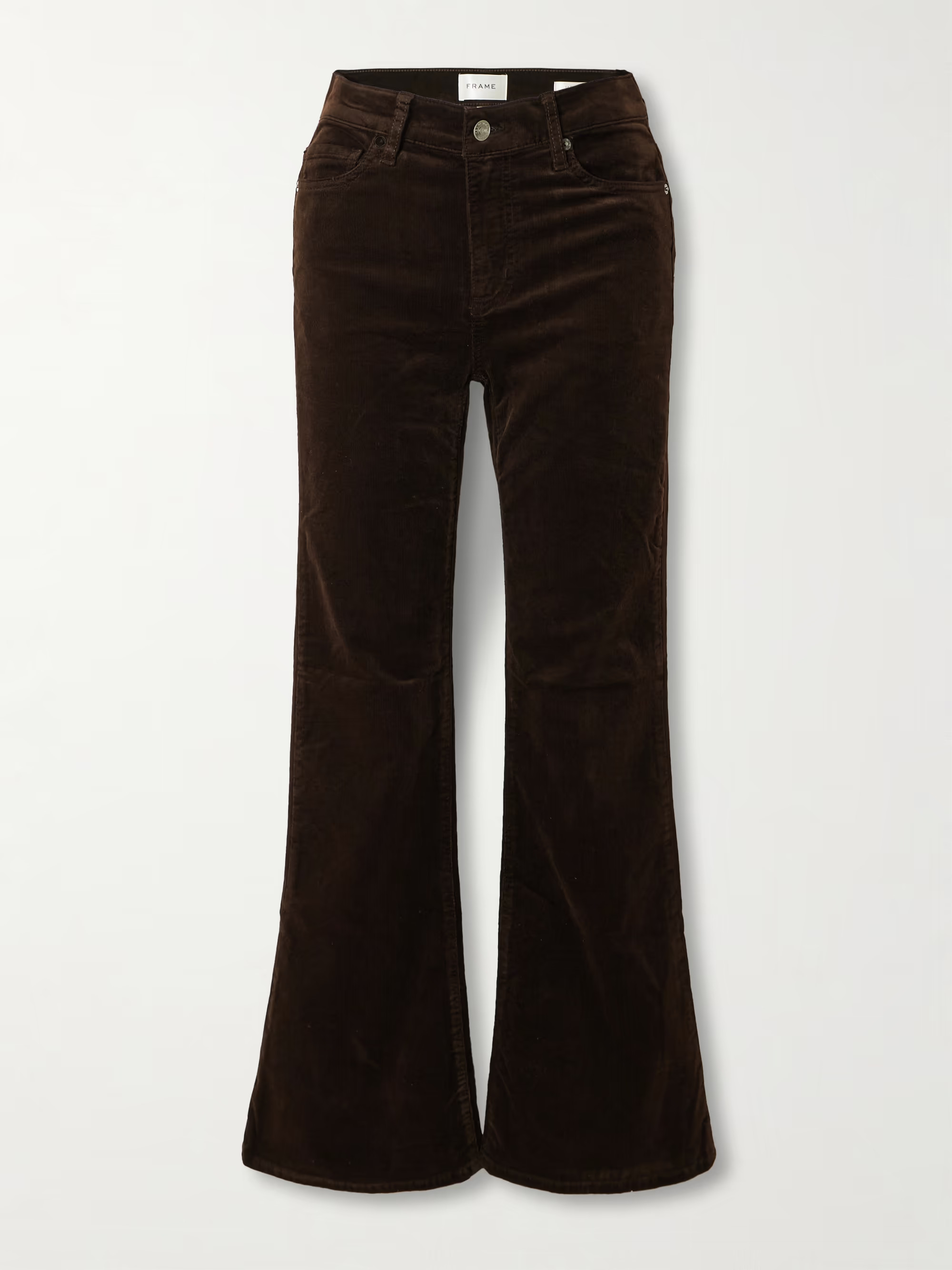 Le Easy Flare stretch cotton-blend corduroy flared pants | NET-A-PORTER APAC