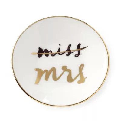 kate spade new york Bridal Party "Miss" to "Mrs." Ring Dish | Bed Bath & Beyond