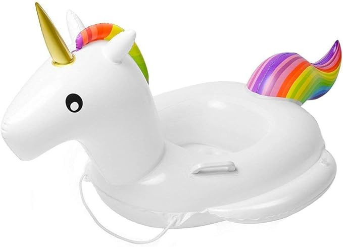 Baby Pool Float Toddlers Floaties Infant Inflatable Swimming Ring with Handles for Kids Aged 1-6 ... | Amazon (US)