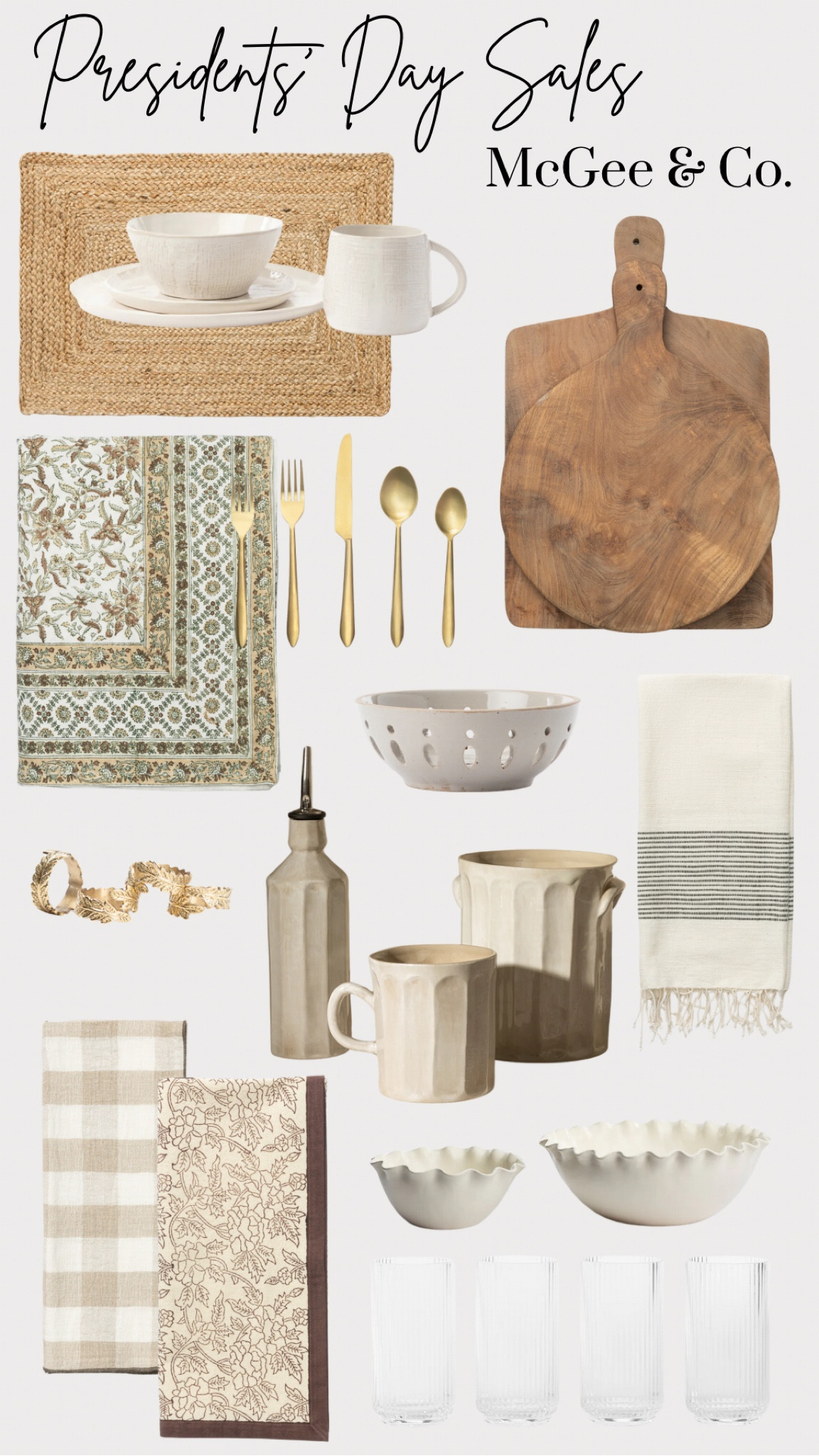 Presidents’ Day sale. McGee and Co

#LTKHome #LTKSaleAlert