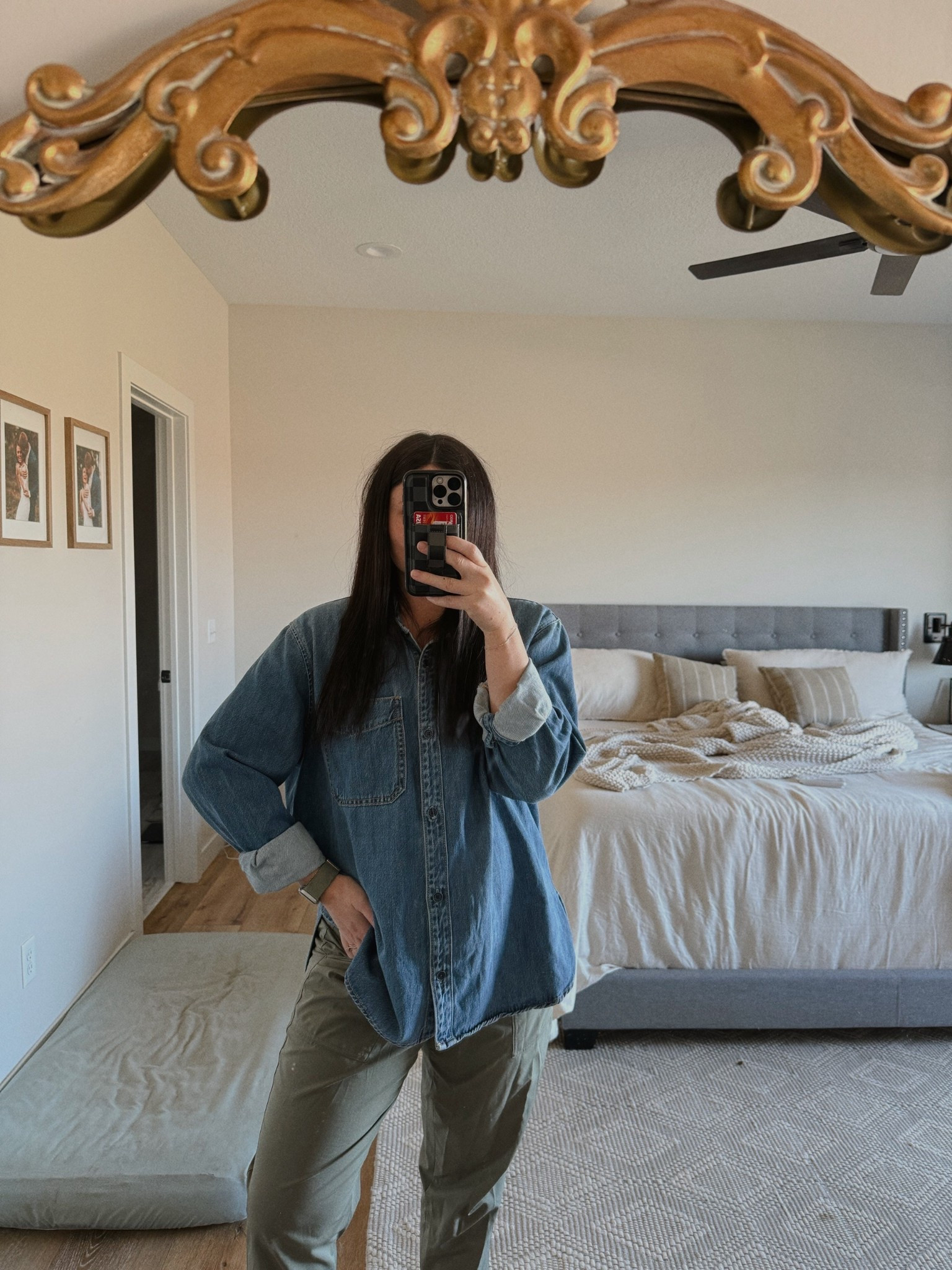 Target denim on sale today ends 20% off - wearing XL for oversized fit postpartum. If they had a large I would have probably done that for still good oversized 