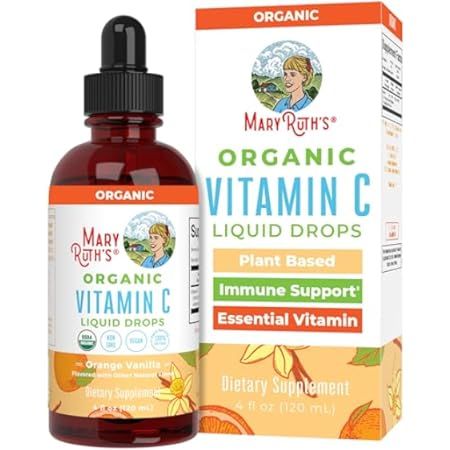 Mary Ruth's Organic Vitamin C Drops, 4 FZ | Amazon (US)