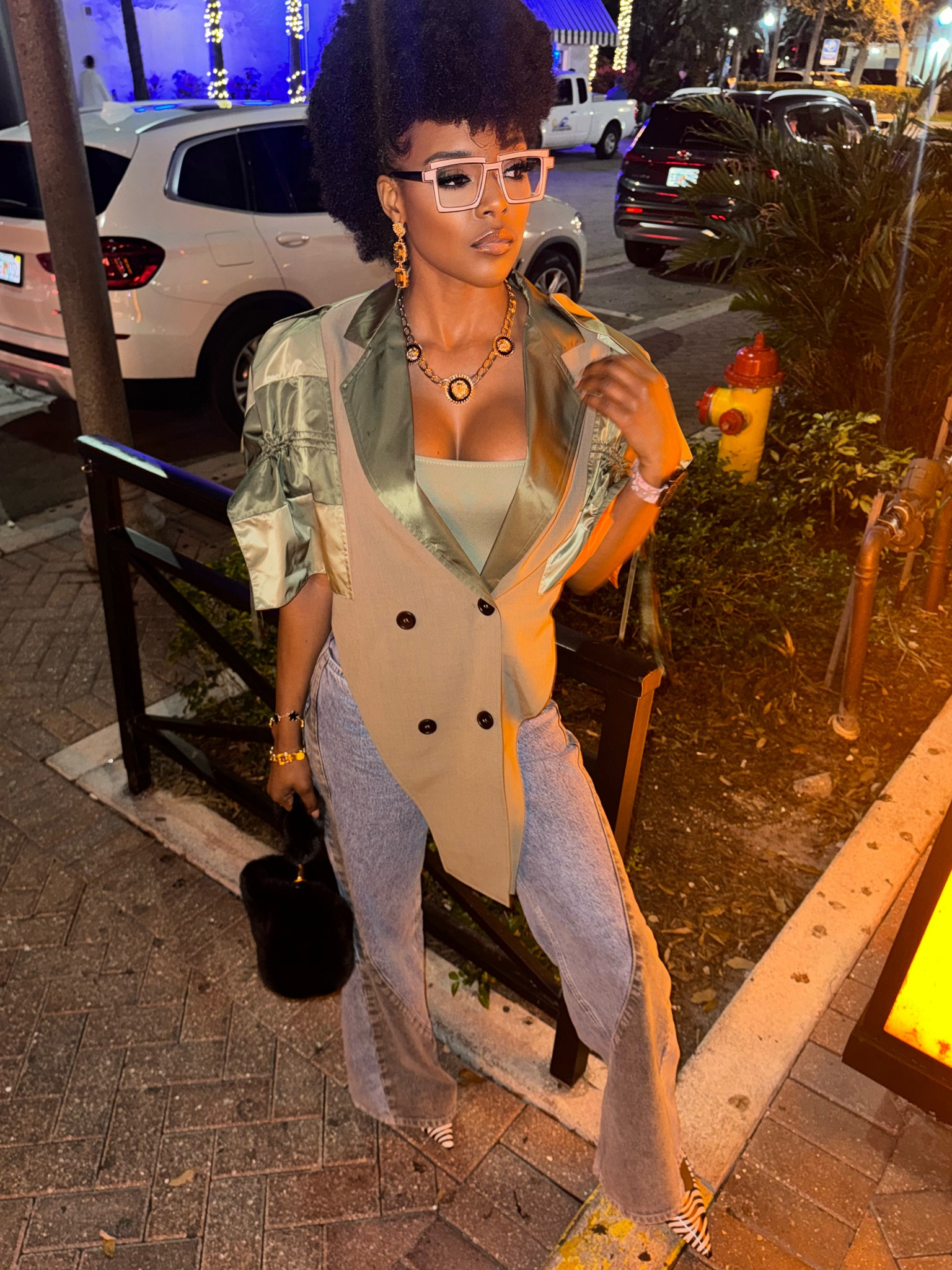 Commanding style meets wild sophistication: Army green and zebra print collide in fierce fashion harmony. 🌿🦓 #FashionForward

#LTKover40 #LTKfindsunder100