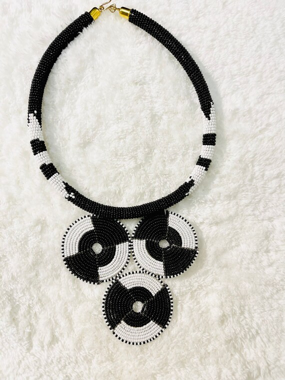 African Maasai Handmade Beaded Necklace, Masai wedding necklace, BOHO Necklace , African beaded n... | Etsy (US)