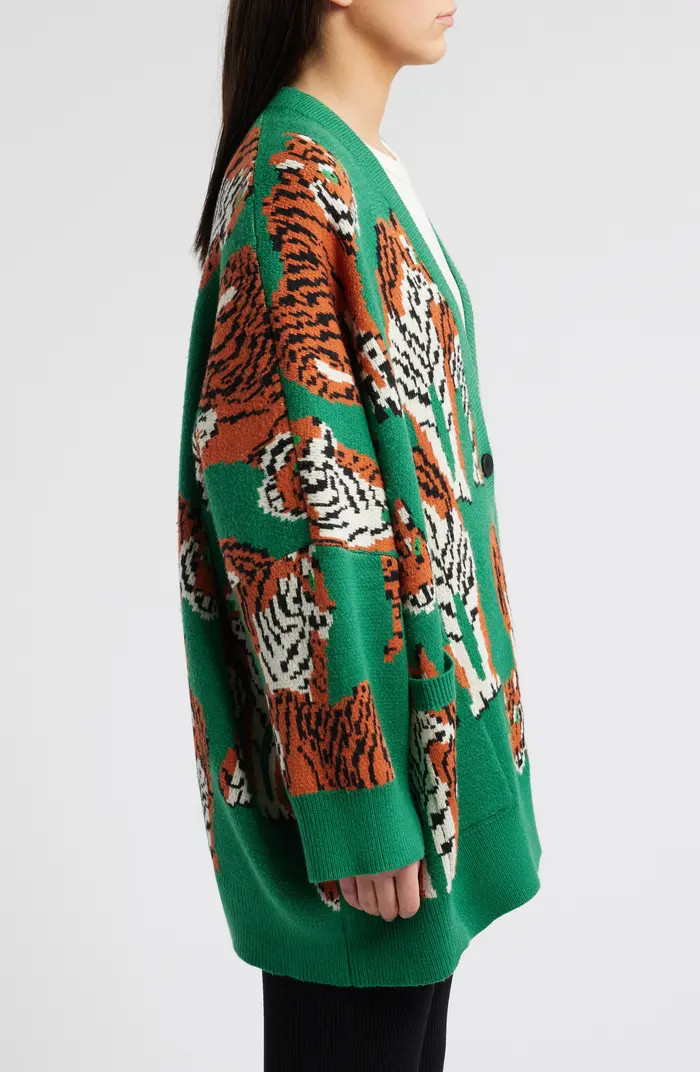 Tiger Tales Oversize Cardigan | Nordstrom