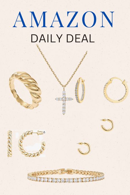 Amazon daily deal. Jewelry on sale. Good reviews. Top rated. 

#LTKsalealert #LTKSeasonal #LTKstyletip