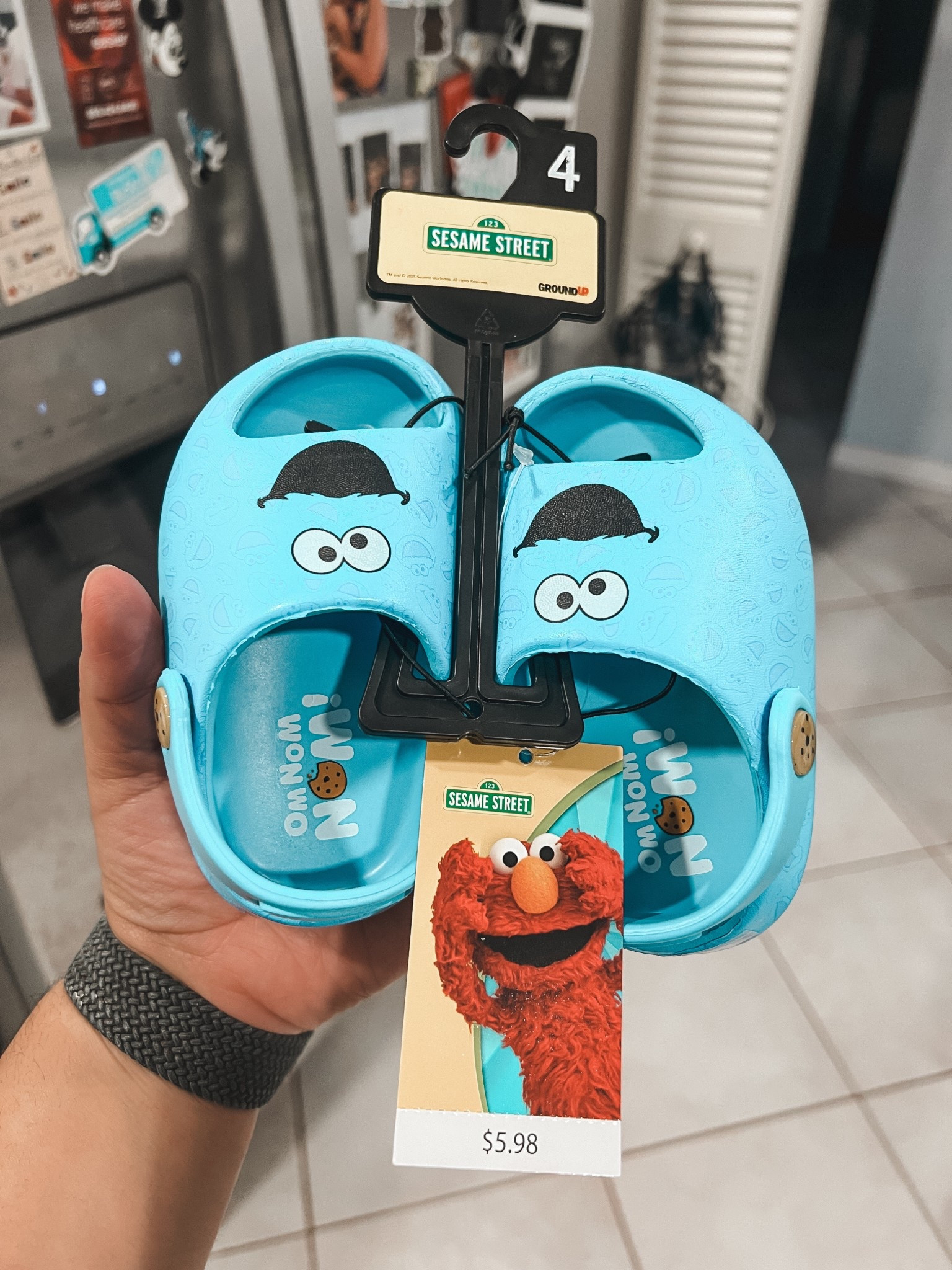 Run and grab these adorable little slides if your baby/ toddler loves Cookie Monster or Elmo! They're only $5 and great for wide feet. 

#LTKKids #LTKBaby #LTKFamily