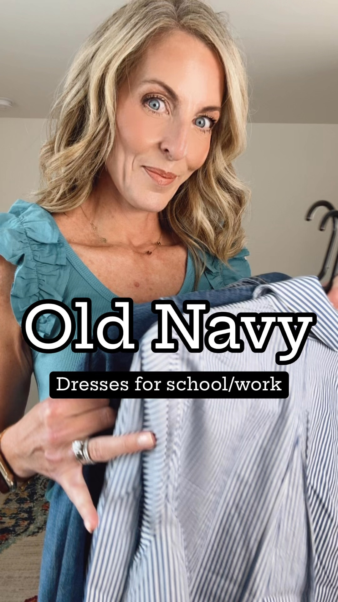 Two new arrivals from Old Navy that are perfect for school /Work both styles come in petite regular and tall. Both have two color options, run true to size grab the denim before it sells out.  Wearing size extra small regular in both dresses.

#LTKBacktoSchool #LTKStyleTip #LTKFindsUnder50