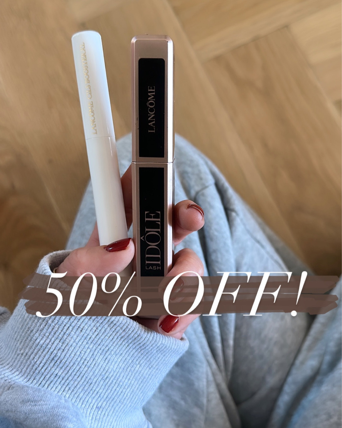 50% OFF my FAVORITE smudge-proof mascara + lash 

@lancomeofficial #lancomepartner 

#LTKfindsunder50 #LTKCyberWeek #LTKGiftGuide