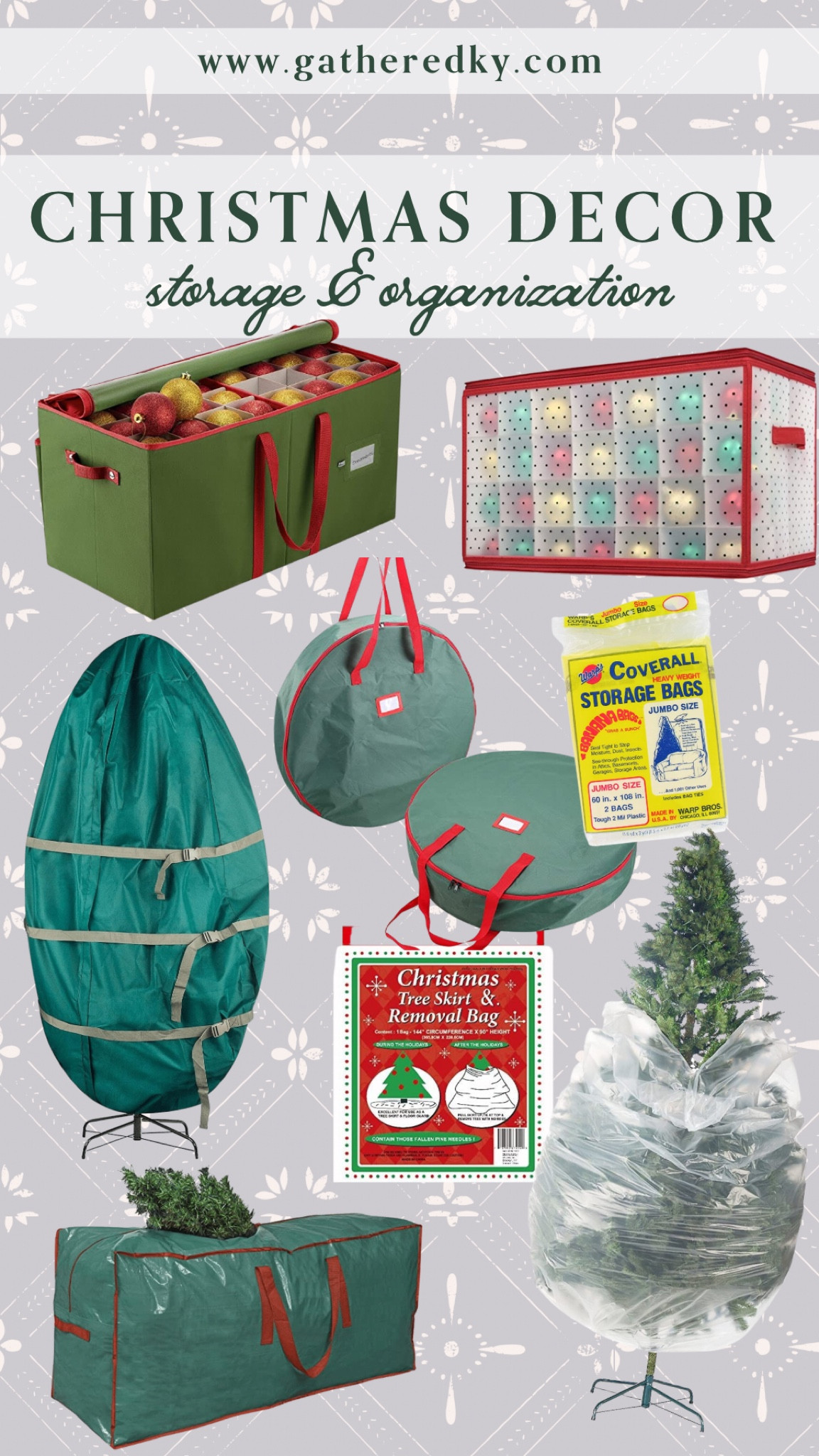 Christmas Decor Storage & Organization 

Ornament Storage, Christmas Tree Storage, Wreath Storage, Holiday Decor Storage, Home Decor Storage 

#LTKhome #LTKSeasonal