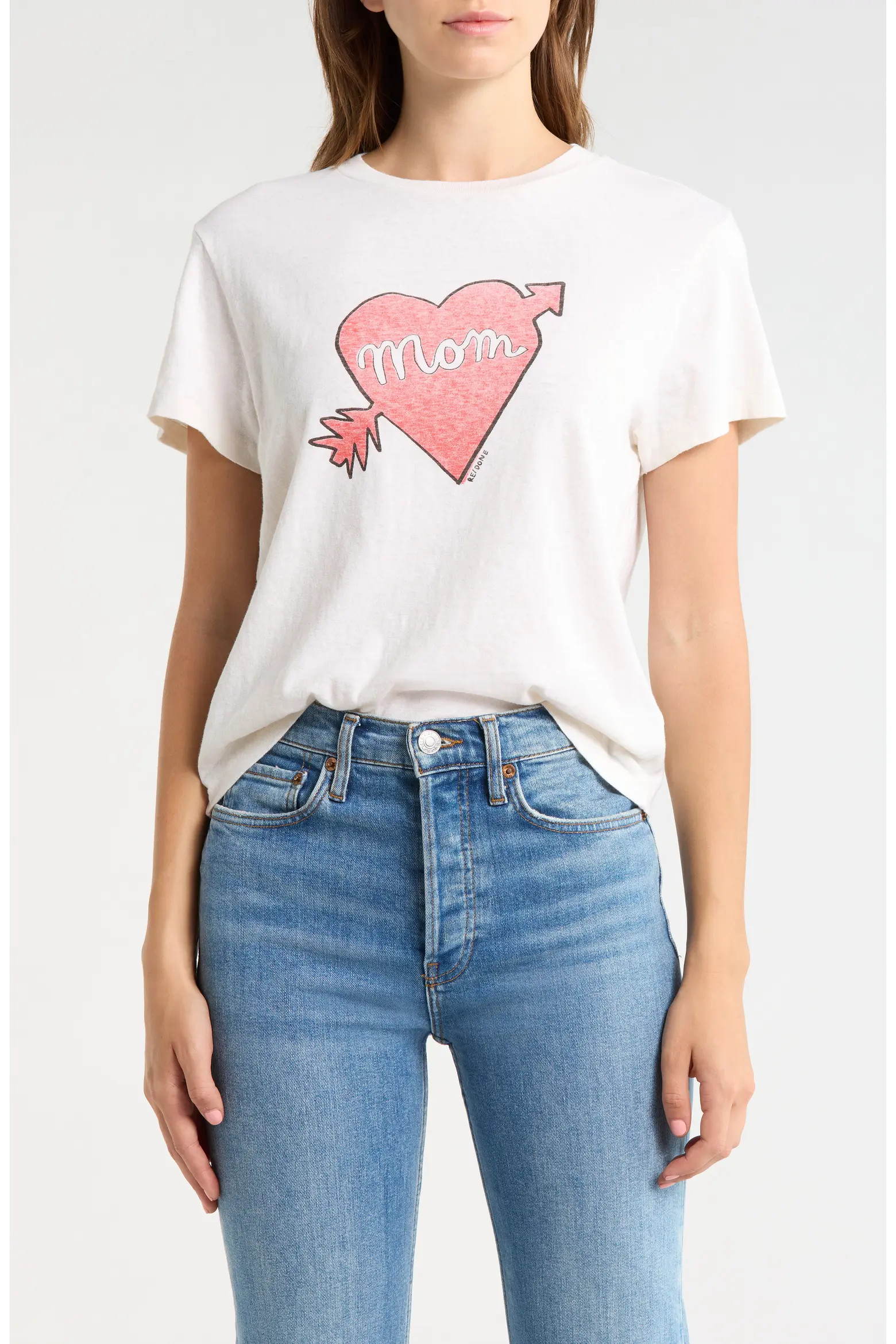 Re/Done Classic Mom Graphic T-Shirt (Women) | Nordstrom | Nordstrom