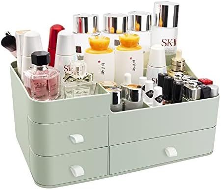 CGBE Makeup Cosmetic Organizer Storage Drawers Vanity Box for Cosmetics, Jewelry, Accessories, Na... | Amazon (US)