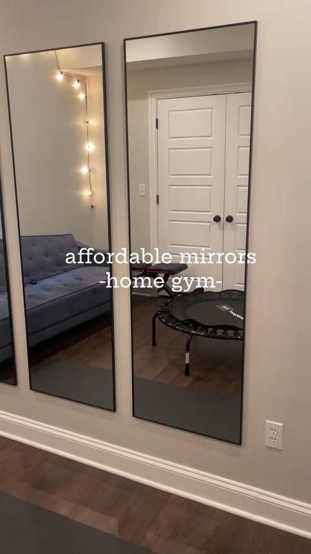 Gym mirrors, home gym 

#LTKhome #LTKActive #LTKsalealert