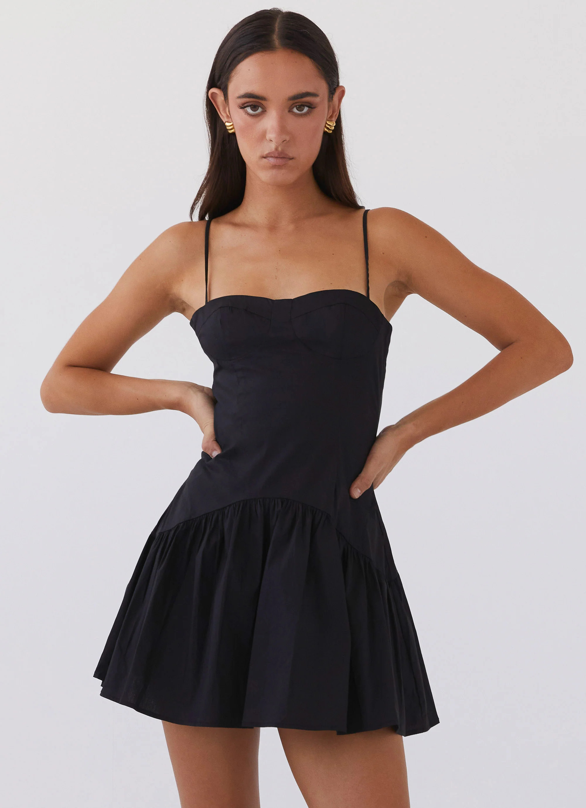 Endless Summer Mini Dress - Black | Peppermayo (Global)