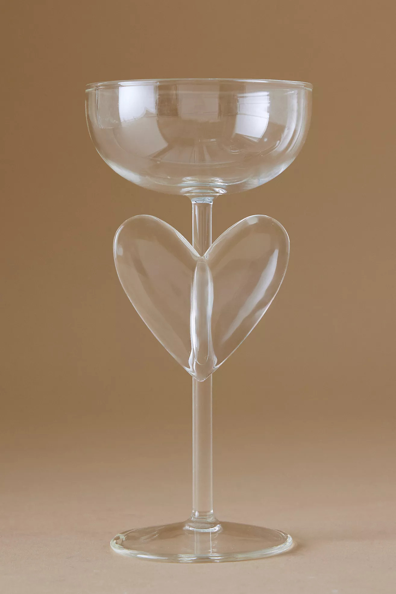 Lepelclub Heart Coupe Glass | Anthropologie (UK)