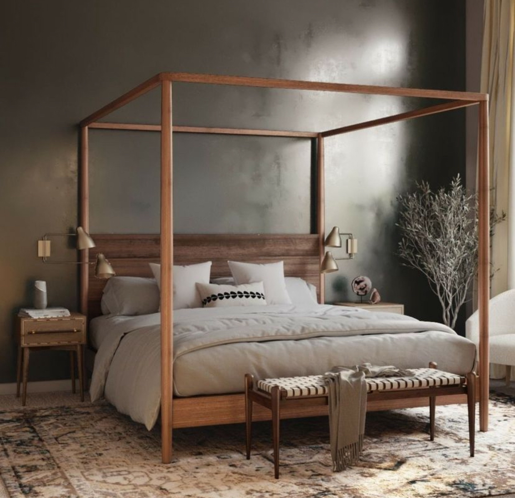 Master bedroom design, modern bedroom design, home decor , canopy bed , transitional modern bedroom 

#LTKhome #LTKsalealert