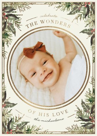 Christmas Wonders of Love | Minted