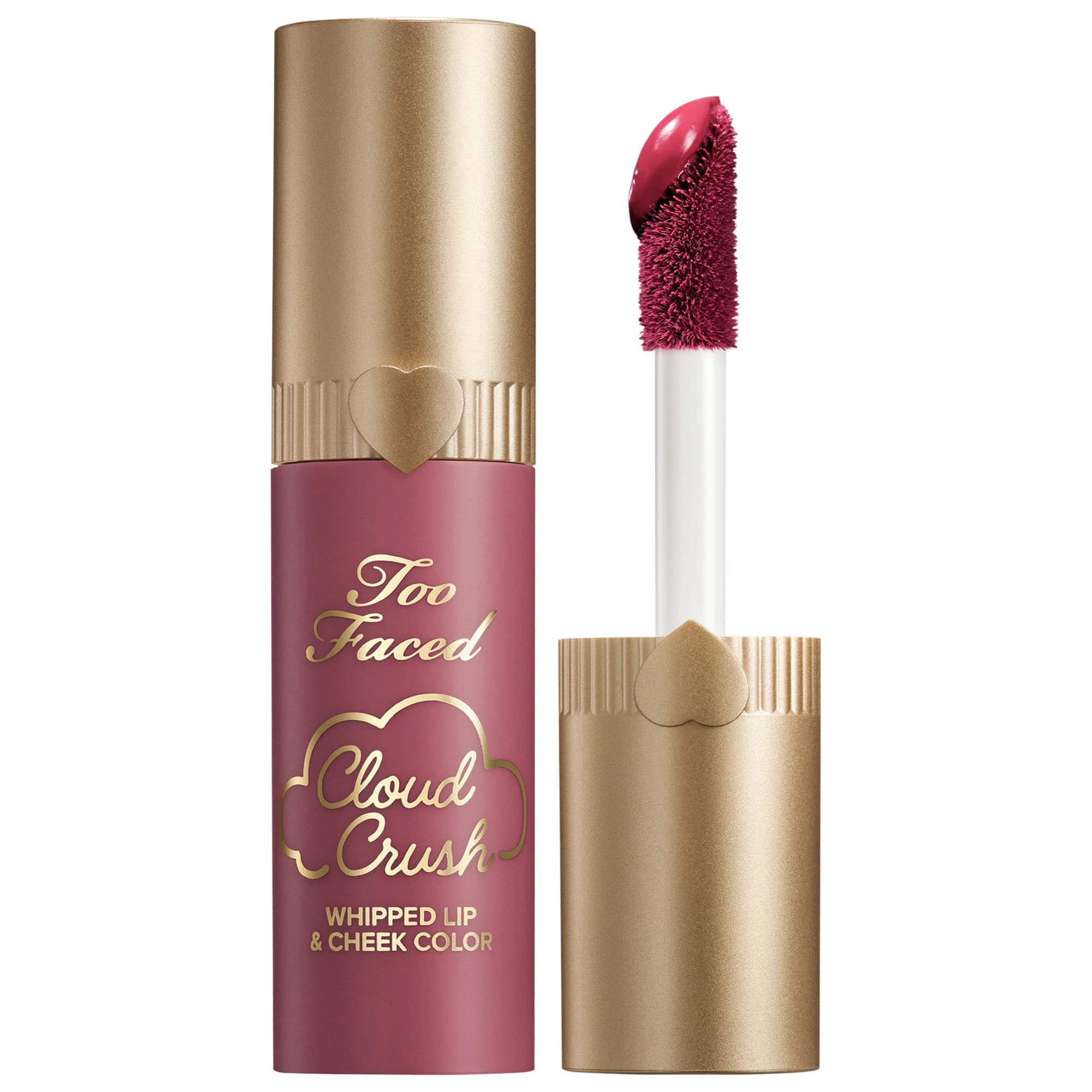 Too Faced Cloud Crush Whipped Lip & Cheek Blush Bed of Roses 0.15 oz/4.3 g | Sephora (US)