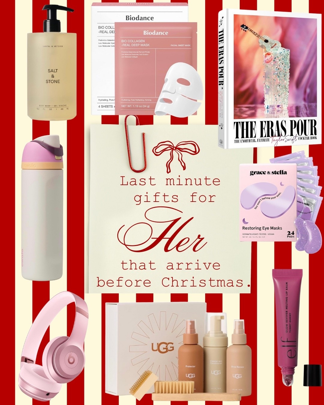 Last minute gifts that arrive before Christmas for her  

#LTKGiftGuide #LTKHoliday #LTKFindsUnder100