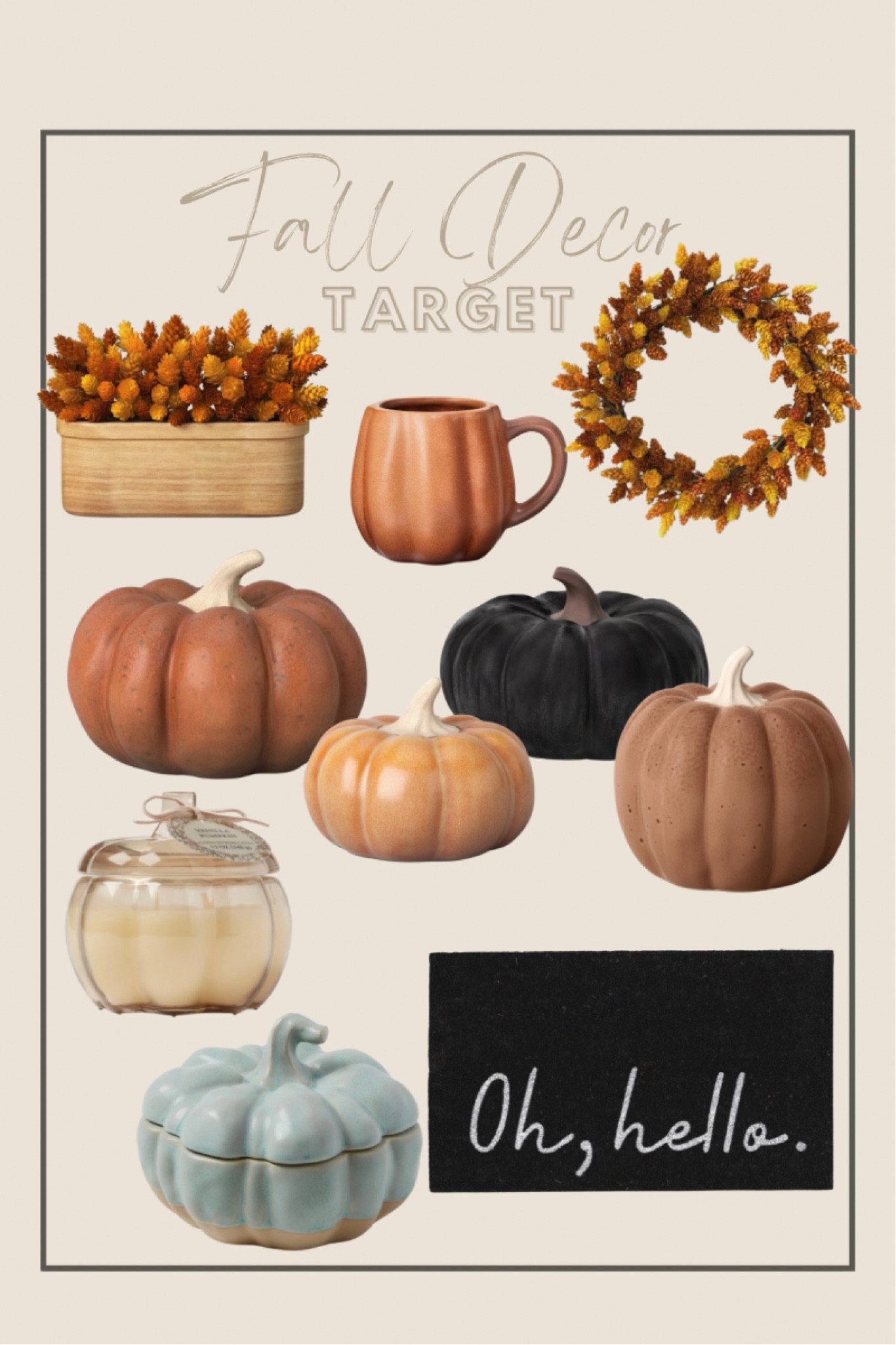 Fall Target Decor. 
20% off if you sign in 


#LTKhome #LTKSeasonal #LTKsalealert