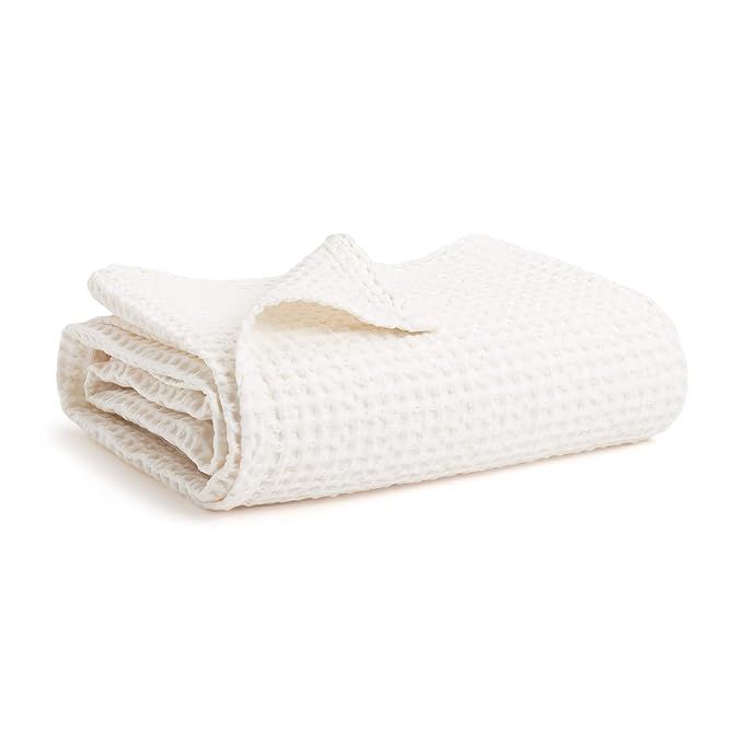 Simka Rose Waffle Baby Blanket-Muslin Swaddle Blankets-Baby Blankets for Boys & Girls Gender Neut... | Amazon (US)