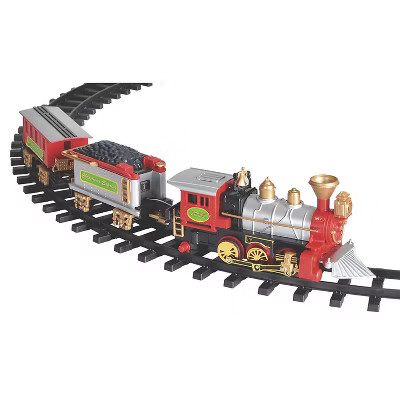Seasonal Visions Christmas Tree Train Set Decoration - 35 in - Red | Target