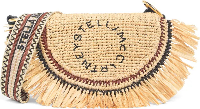 Stella McCartney Crochet Raffia Shoulder Bag | Nordstromrack | Nordstrom Rack