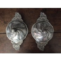 Vintage French Pewter With Lid Dish Bowl Plate Cottage Rural Rustic Decoration Decorsold Individually Circa 1920's/Eve Of Europe | Etsy (US)